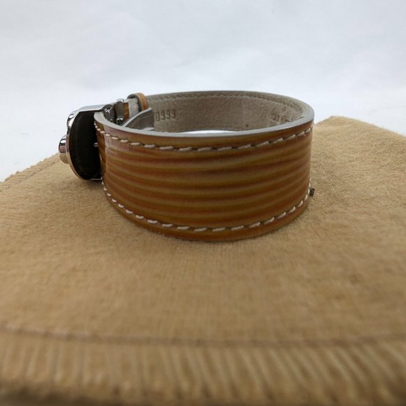 Louis Vuitton LV Brown Epi Fleur Good Luck Flower Bracelet Lucky - Millenium - Picture 3 of 7